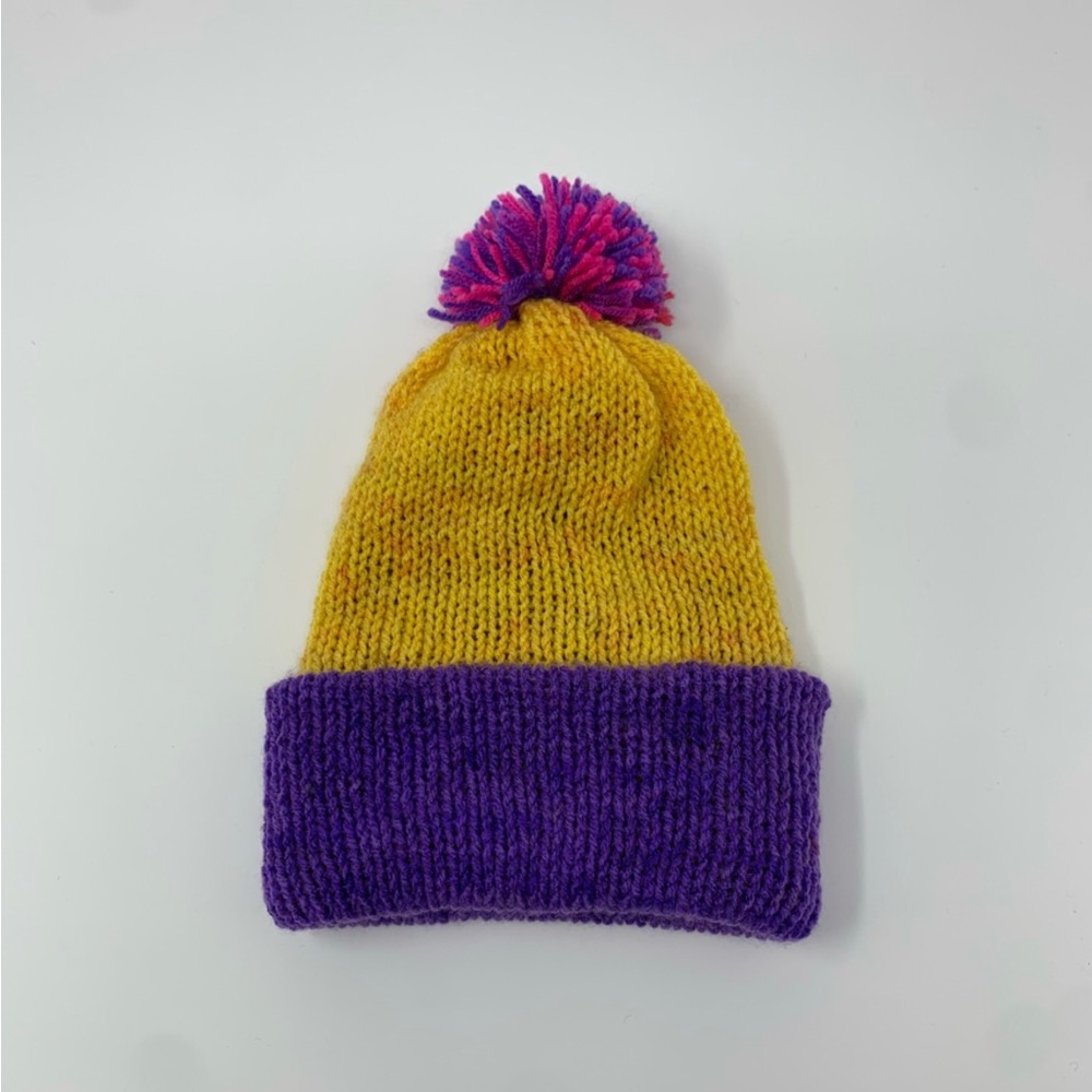 New Hand Knitted Beanie Hat